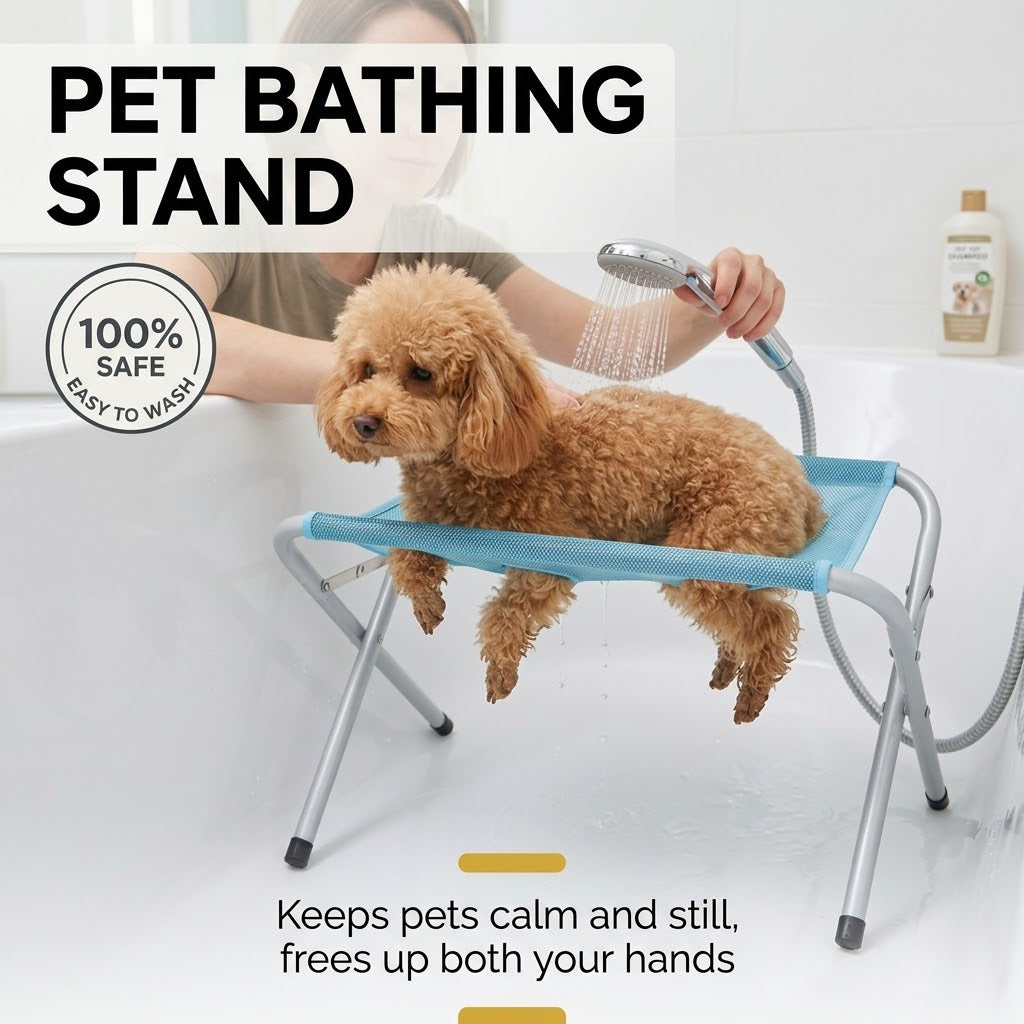 Pet Grooming Hammock Station
