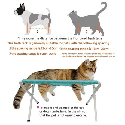 Pet Grooming Hammock Station